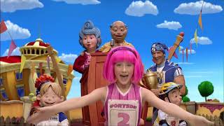 LazyTown  Bing Bang Sports Day Bosnian [upl. by Tildy]