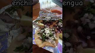 Chihuas best Mexican food on Clearwater beach family owned amazing flavors check them out tacos [upl. by Aillimac475]