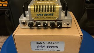 Hotone Nano Legacy Siva Boogie Unboxing Demo and Review [upl. by Holna]