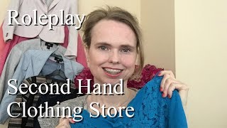 ASMR Roleplay Tweedehands Kledingwinkel  ASMR Nederlands  Whispering [upl. by Broeker715]