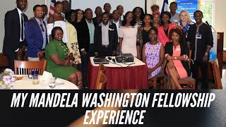 Mandela Washington Fellowship Application Tips and experience [upl. by Esinej437]