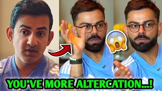 Virat Kohli amp Gautam Gambhir React to CONTROVERSY 😱🔥 India Cricket 2024 News Facts [upl. by Aisatsana294]