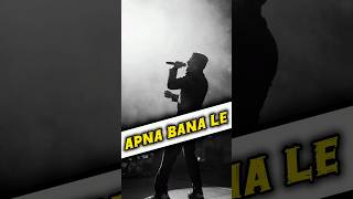 Apna Bana Le song  Aditya Narayan  Bade Miyan Chote Miyan  shorts [upl. by Gerita]