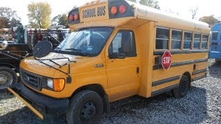 2005 Ford Corbeil 25 Passenger Mini Bus 60L Diesel Engine School Bus For Sale [upl. by Bobette]