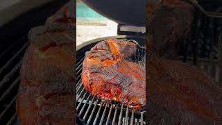 Kamado Joe Pork Butts bbq [upl. by Strohbehn111]