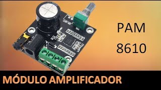 Amplificador de audio PAM8610  Revision y prueba [upl. by Gerger438]