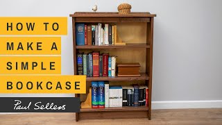 How to make a Simple Bookcase  Paul Sellers [upl. by Lucine498]