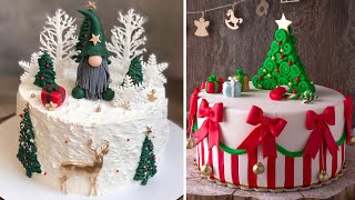 More Amazing Cake Decorating Ideas for CHRISTMAS  Christmas Cake Decorating Compilation [upl. by Malina]