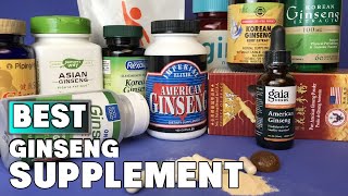 Best Ginseng Supplement in 2024 Top 10 Picks [upl. by Dnaleel]