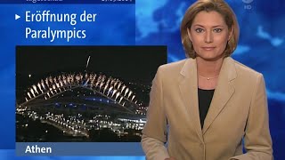 Tagesschau vor 20 Jahren 17092004  Ellen Arnhold [upl. by Sucramel422]