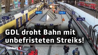 Ausweitung der Arbeitskämpfe Im kommenden Jahr gibt es wohl längere Bahnstreiks [upl. by Ware515]