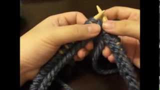 Intro To Knitting The Mesh Lace Cowl [upl. by Sillsby]