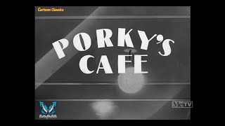 Looney Tunes Porkys Cafe 1942 [upl. by Sirtimid19]