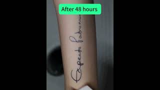 Calling Harry Potter English sentence temporary tattoo tattoo  tattoodesigns temporarytattoo [upl. by Graybill]