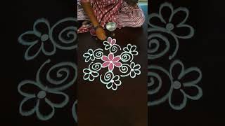 Easy Rangoli Design for Daily Use [upl. by Yelnahs]