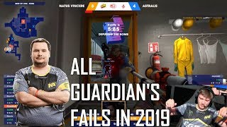 All GuardiaNs Fails for NaVi in 2019 [upl. by Kinemod]