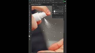 How to make Spray Effect in Photoshop  shorts photoshop [upl. by Wehhtam910]