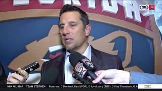 Bob Boughner  Florida Panthers vs Washington Capitals 012518 [upl. by Eltsyrhc]