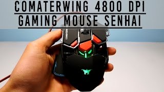 Combaterwing 4800 DPI Gaming Mouse Senhai  Budget With Benefits [upl. by Etnahs]