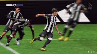 EA SPORTS FC 25 NEWCASTLE UNITED GORDON DIVING HEADER [upl. by Odnanref343]