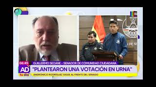 Guillermo Seoane sobre reelección de Rodríguez quotAlgo tuvo que ver el levantamiento del bloqueoquot [upl. by Elfreda157]