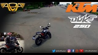 HAFİF SİKLET DUKE AİLESİNİN ORTANCA KARDEŞİ  KTM DUKE 250 [upl. by Yesmar]