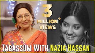 Nazia Hassan  Rare Full Interview  Aap Jaisa Koi  Tabassum Talkies [upl. by Notkcorb]