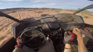 Can Am Maverick X3 XRS  Taking Nobu Ishizuki on his First SXS ride Shock Therapy Evo Stage 3 [upl. by Cogen494]