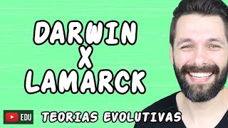 EVOLUÇÃO  DARWIN E LAMARCK  TEORIAS EVOLUTIVAS  Biologia com Samuel Cunha [upl. by Jara]