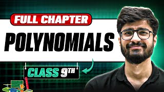 Complete Polynomials in ONE SHOT🚀  Full Chapter Class 9th  Chapter 2 [upl. by Eniamirt681]