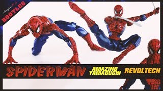 SPIDERMAN  Amazing Yamaguchi Revoltech  Bootleg [upl. by Sissie68]