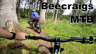 Mountain Biking Skills Park  Beecraigs Country Park [upl. by Effy]