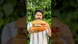 Burger king most expensive burger recipe  Veg whooper double patty [upl. by Bastian]