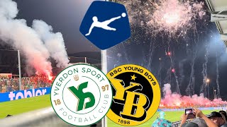 YverdonSport vs YB  Stadion Vlog  YB BLEIBT WEITERHIN SIEGLOS🫣 [upl. by Isidro709]