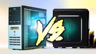 500€ FertigPC vs 50€ Selbstbau PC Test [upl. by Ahtnama]