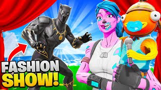 I let a 9 YEAR OLD Host my FASHION SHOW Fortnite [upl. by Cleon]