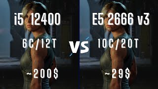 I512400 vs E52666v3 [upl. by Naraj]