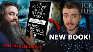 Patrick Rothfuss Releasing New Kingkiller Chronicle Novella THIS YEAR [upl. by Hara]