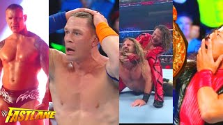 WWE Fastlane 2023 Randy attack Solo Jimmy  Seth Vs champion Roman  Dominik Loss Edge Highlights [upl. by Griselda963]