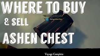 Ashen Chest LocationPrice Sea of Thieves [upl. by Jerroll587]