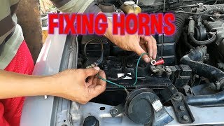 How to FIX Defective Horn  STEP by STEP DIAGNOSIS [upl. by Odetta891]