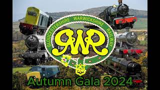 The Gloucestershire and Warwickshire Steam Railway Autumn Gala 2024 [upl. by Dygall]