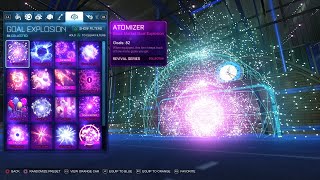 Atomizer l Rocket League Goal Explosion 2020 SHOWCASE [upl. by Dusty561]