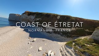 normandie rocksurfing the coast of étretat with a drone  cinematic fpv [upl. by Riamo717]