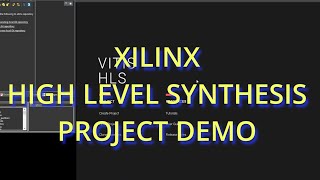 Xilinx HLS Project Demo  SHA256 Calculation [upl. by Akema]