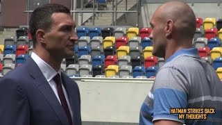 WLADIMIR KLITSCHKO VS TYSON FURY  PRESS CONFERENCE REACTION [upl. by Siddra]