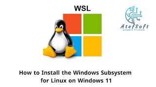 How to Install the Windows Subsystem for Linux on Windows 11 wsl [upl. by Verda]