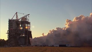 SLS RS25 Engine Test 15 November 2018 [upl. by Retsof391]