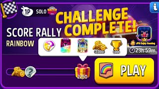 Rainbow Solo Challenge Score Rally 2250 ScoreMatch Masters [upl. by Reffotsirk]