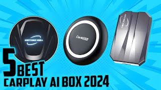 2024s Best CarPlay AI Boxes  Ultimate Top 5 Picks [upl. by Puglia]